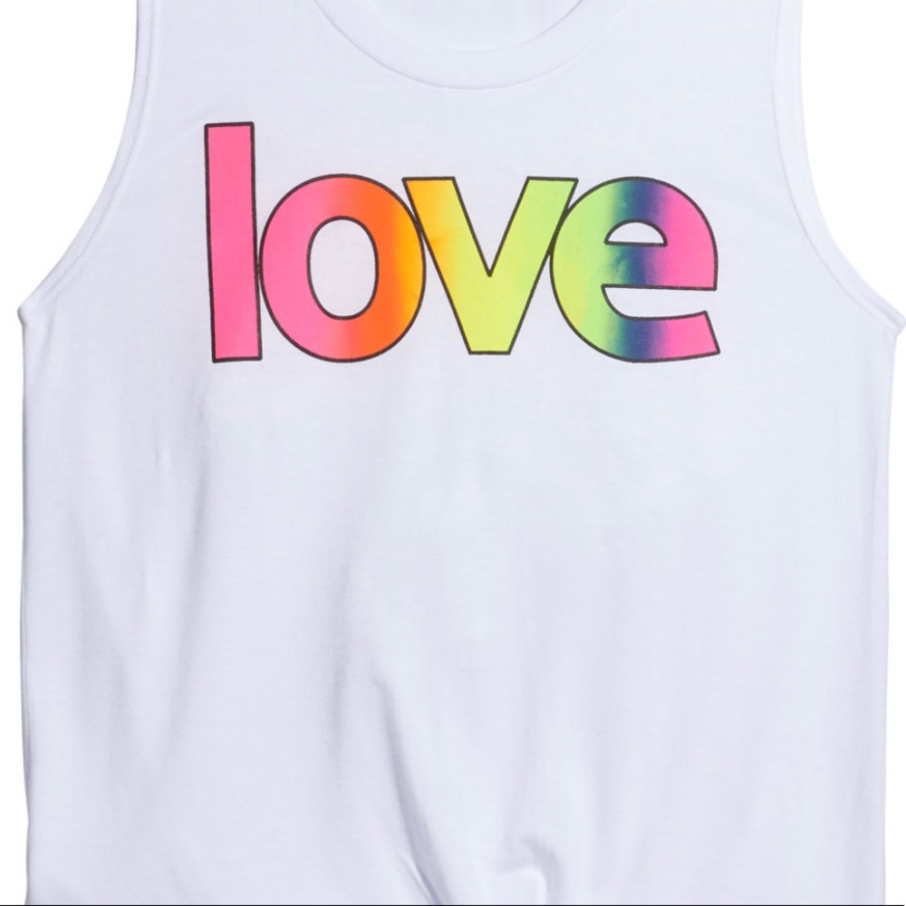 Flowers by Zoe
Girl's Love Tie-Front Tank Top
Color: White-100-love-mc
Size: XL